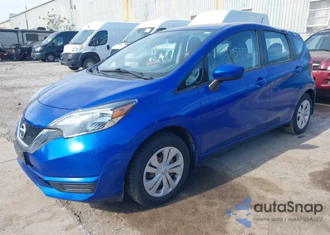 2017 Nissan Versa Note Sv z USA, uszkodzony, nr VIN 3N1CE2CPXHL378993